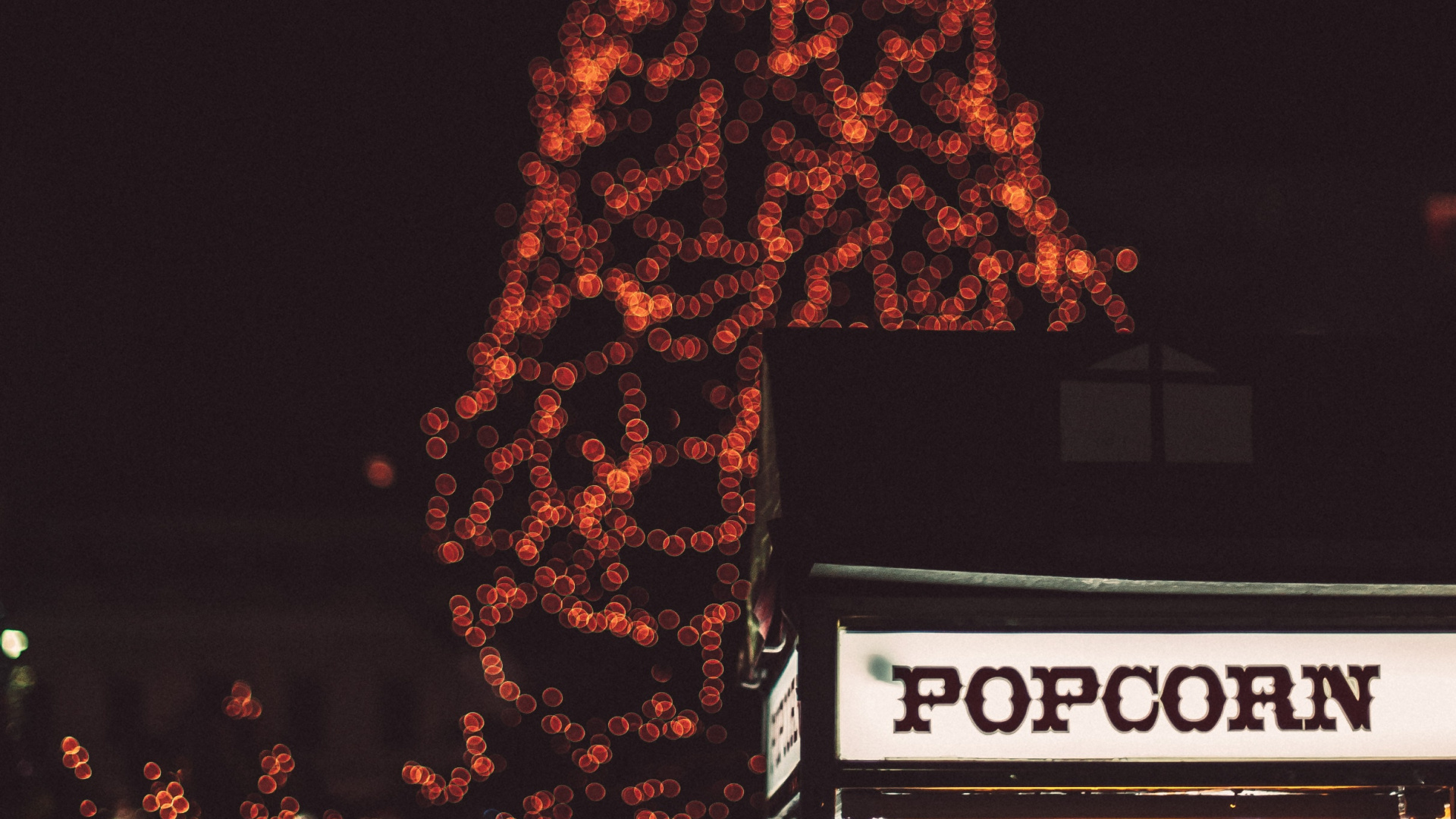 Обои дерево, елка, Рождество, Рождественские украшения, ночь в разрешении 1920x1080