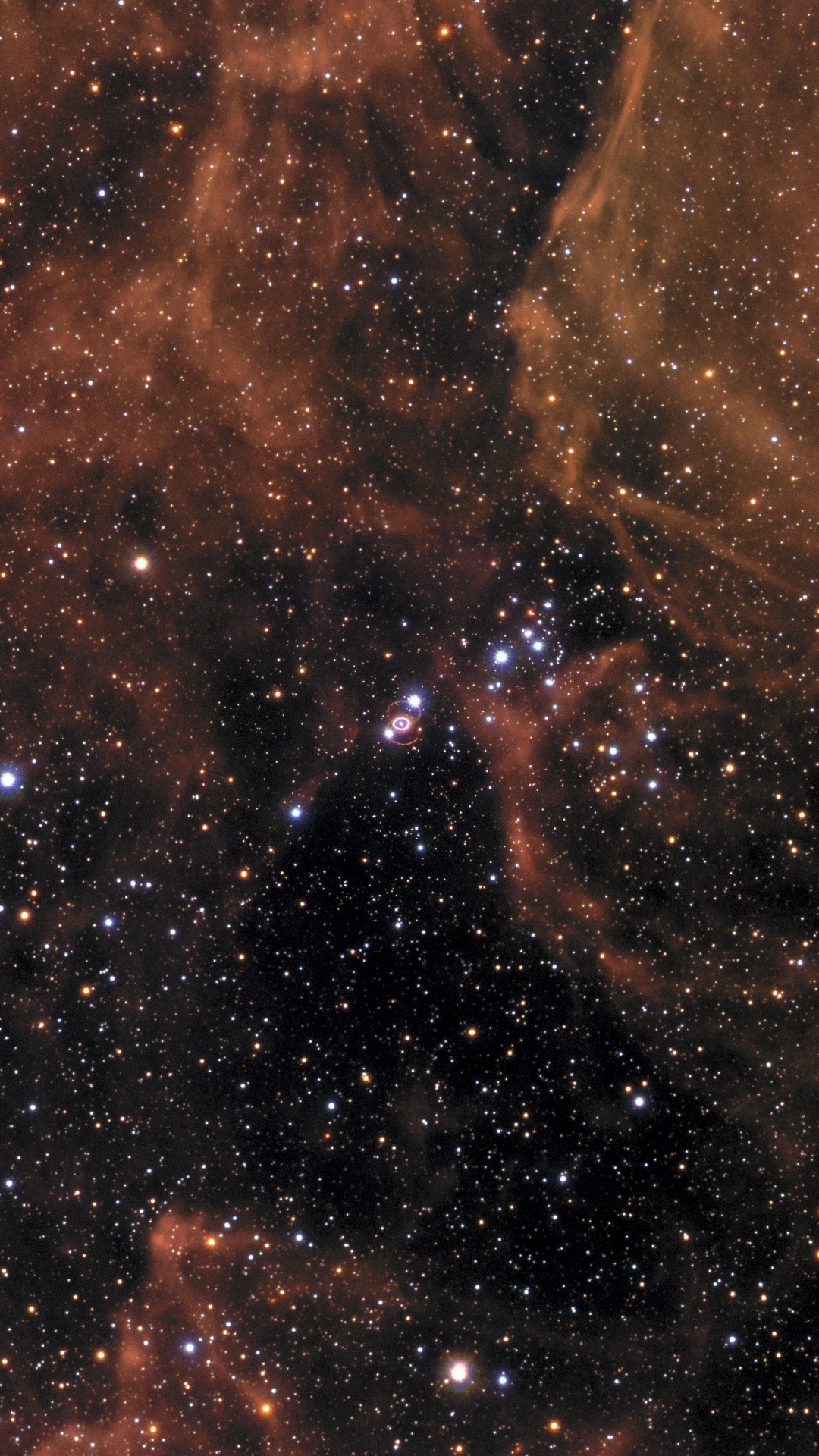 Обои космический телескоп Хаббл, сверхновая звезда, Галактика, большое Магелланово облако, Астрономия в разрешении 1080x1920