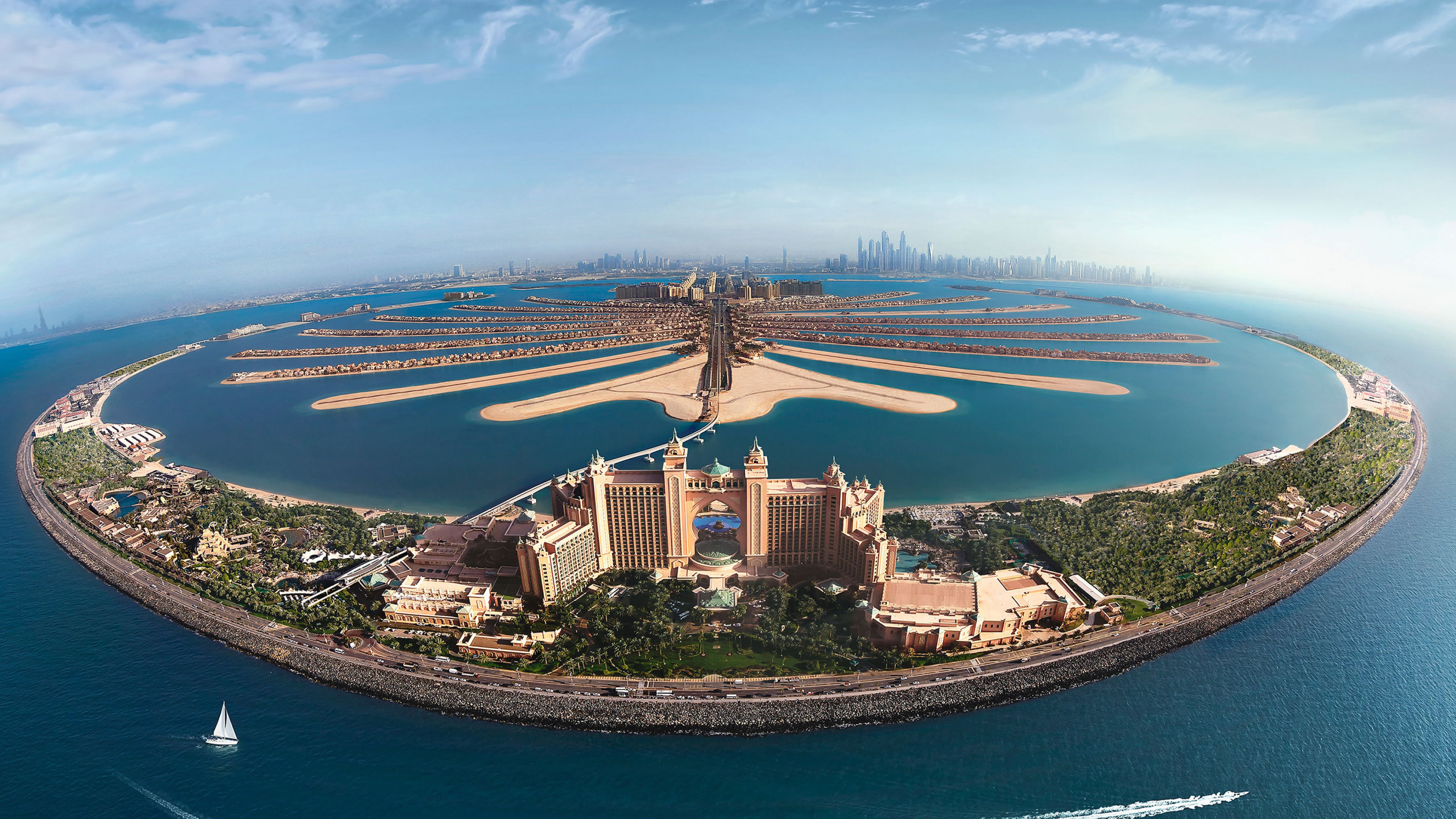 Обои прибежище, гидроресурсы, искусственный остров, прибрежные и океанические рельефы, все включено курорт в разрешении 2560x1440