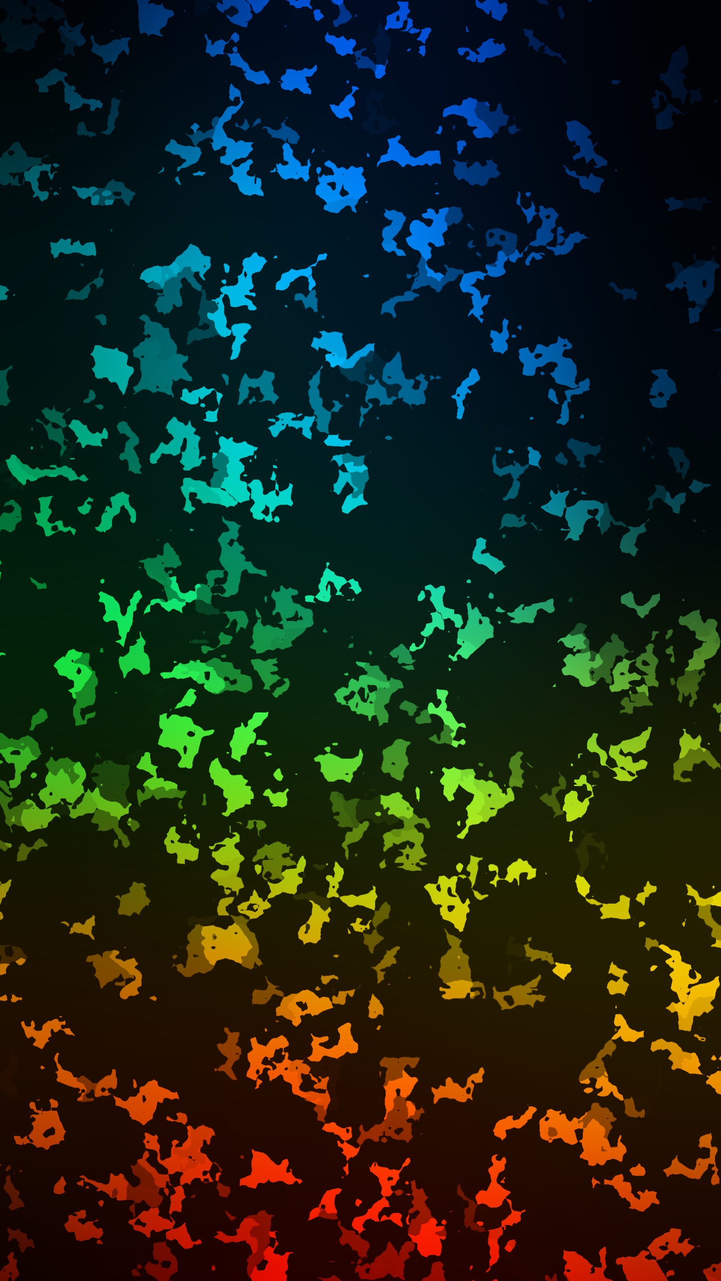 Обои абстракция, цветной, абстрактное искусство, лазурный, Аква в разрешении 1440x2560