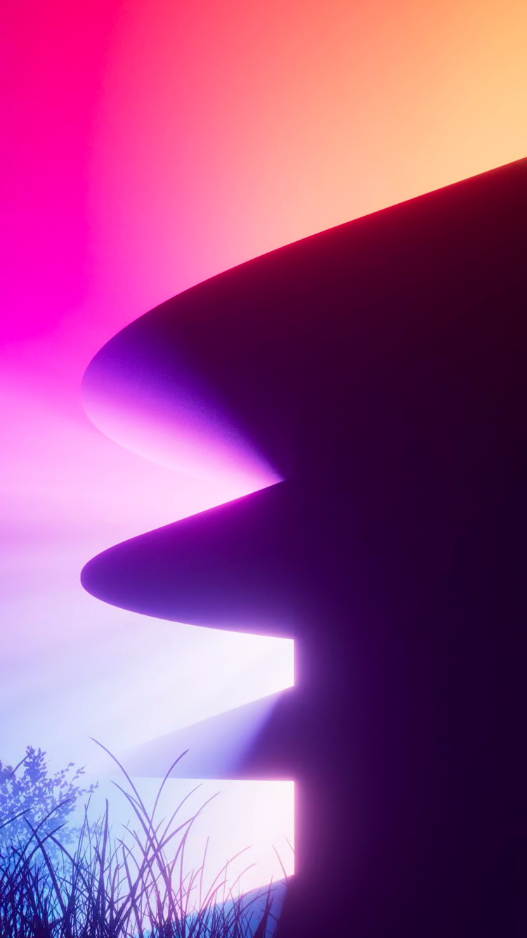 Обои Яблочный Парк, пурпур, черный, Фиолетовый, розовый в разрешении 750x1334