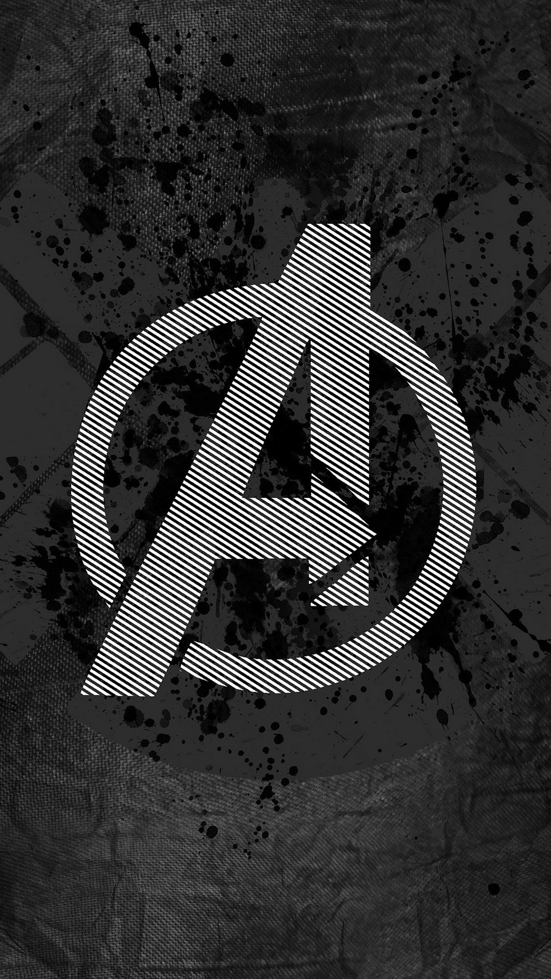 Обои мстители, асфальт, треугольник, круг, символ на телефон Android,  1080x1920 картинки и фото бесплатно