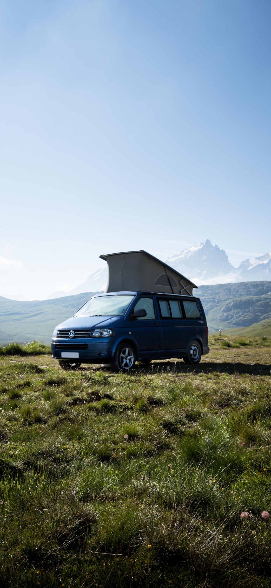 Обои volkswagen type 2, авто, фургон, Автодома, автомобиль в разрешении 1125x2436