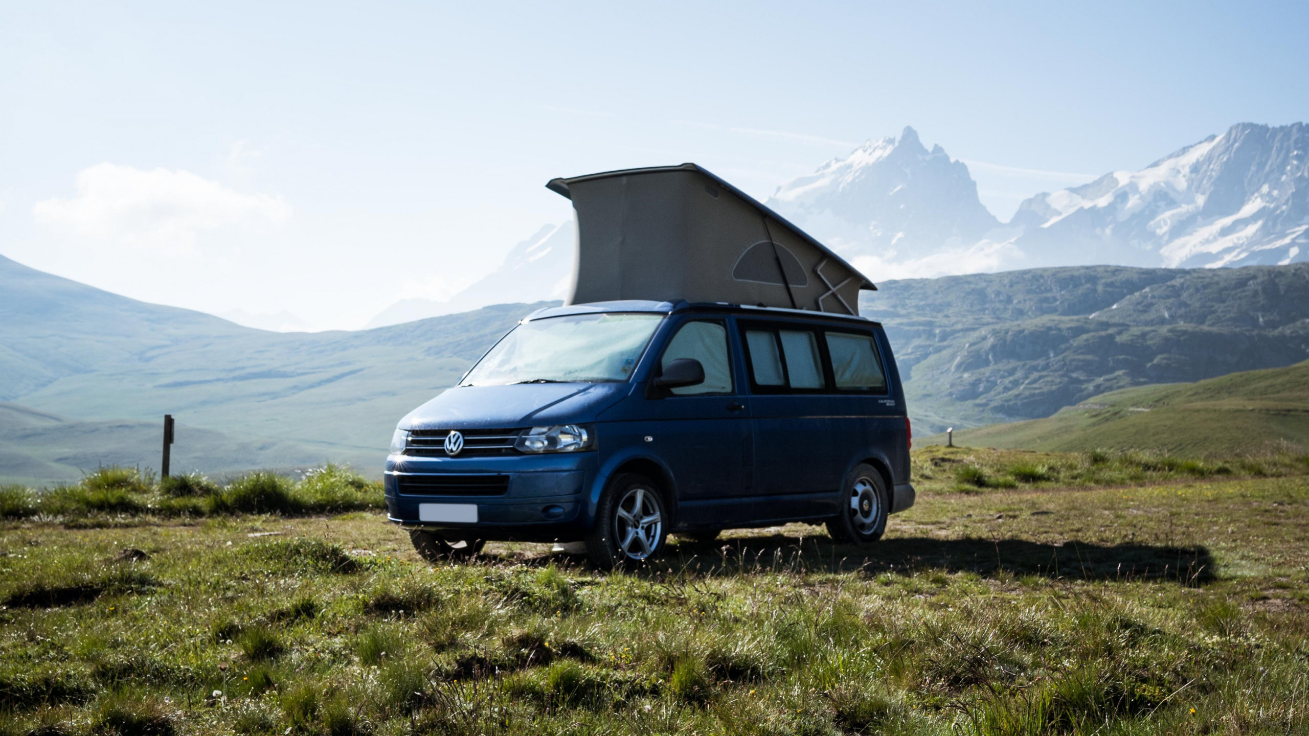 Обои volkswagen type 2, авто, фургон, Автодома, автомобиль в разрешении 2560x1440