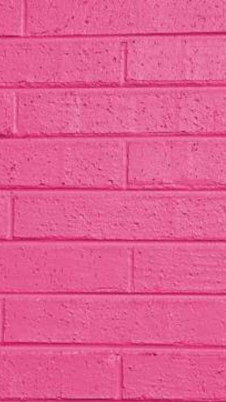 Обои кирпич, стена, розовый, кирпичная кладка, красный цвет в разрешении 720x1280