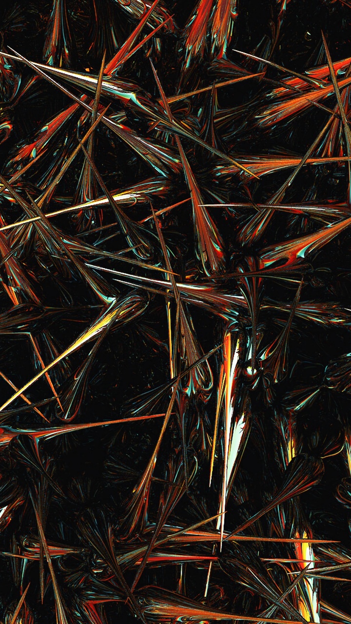 Обои графика, передача, ветвь, анимация, растение в разрешении 720x1280