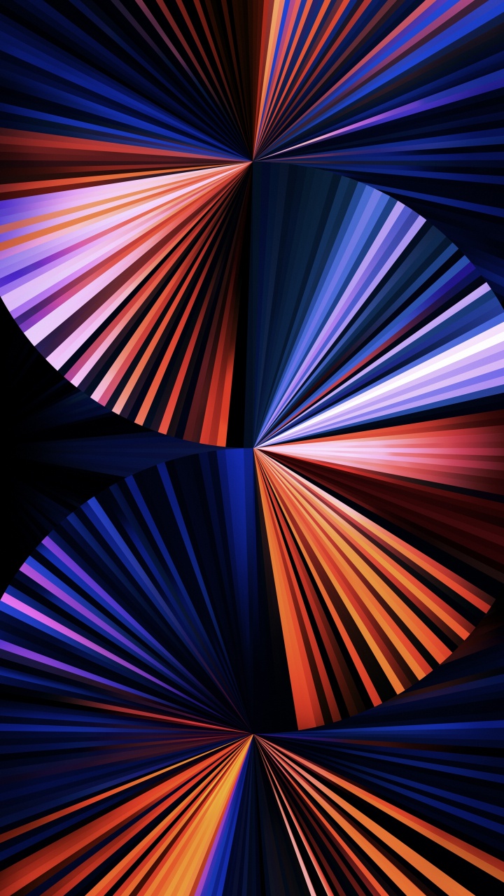 Обои Dark purple fan wallpaper for iPad Pro 12.9″ в разрешении 720x1280