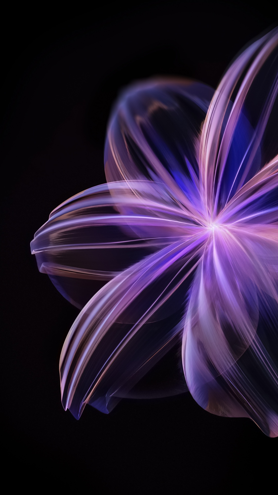 Обои фрактальное искусство, честь, честь 80 за, смартфон, Huawei в разрешении 1080x1920