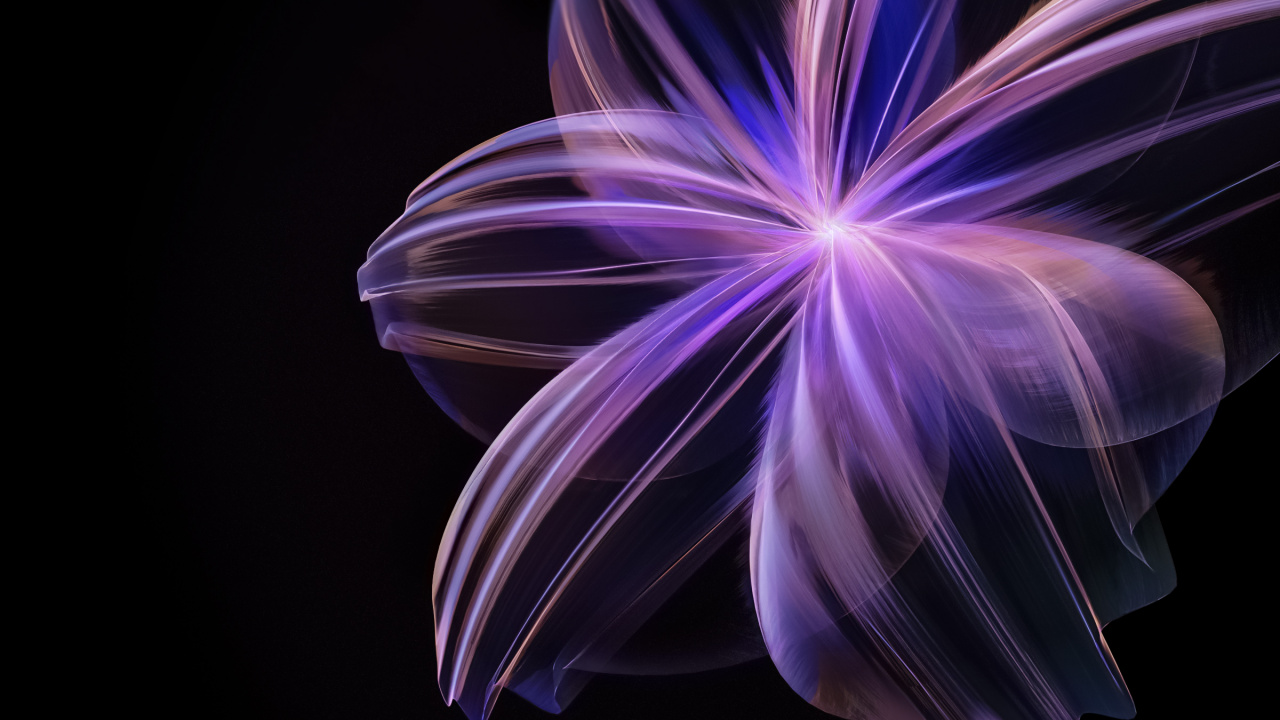 Обои фрактальное искусство, честь, честь 80 за, смартфон, Huawei в разрешении 1280x720