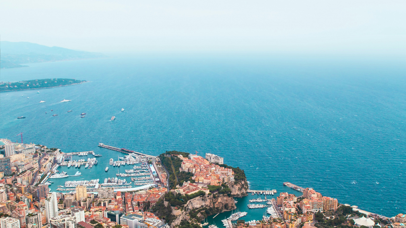 Обои монако стоит посетить, Фермонт Монте-Карло, Города Монако, Сад роз принцессы Грейс, Монте-Карло Казино в разрешении 1366x768