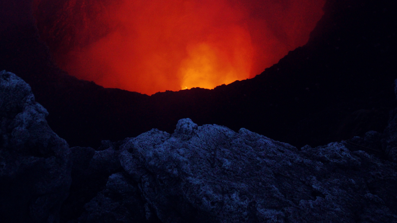 Обои типы вулканических извержений, лава, вулкан, щитовой вулкан, вулканического рельефа в разрешении 1280x720