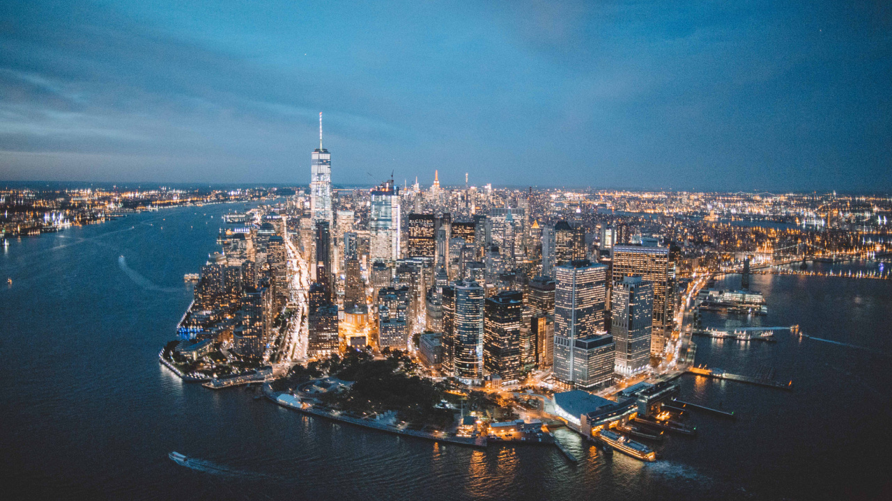 Обои городской пейзаж, город, городской район, столичная область, горизонт в разрешении 1280x720