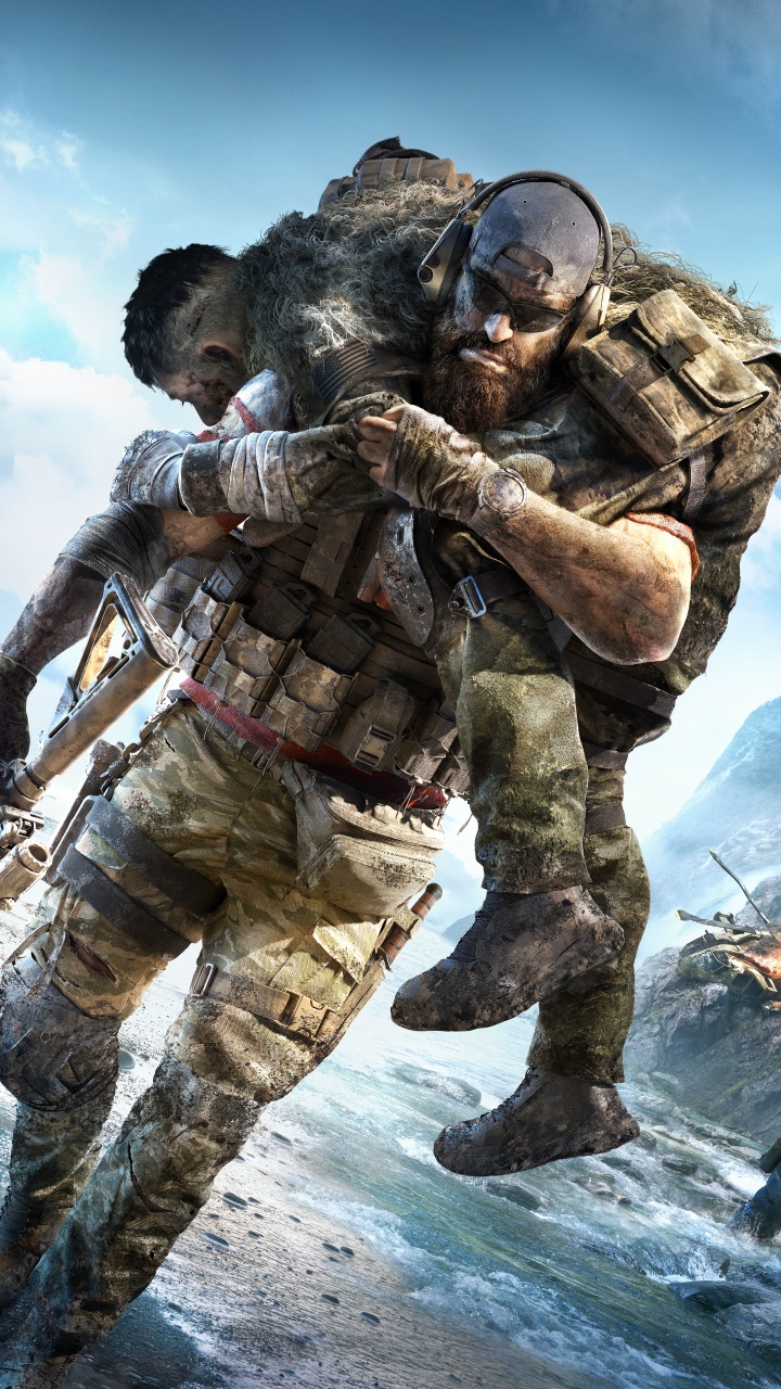 Обои Тома Клансиса Призрак Recon Останова, tom clancys ghost recon wildlands, ubisoft, тактический шутер, шутер в разрешении 720x1280