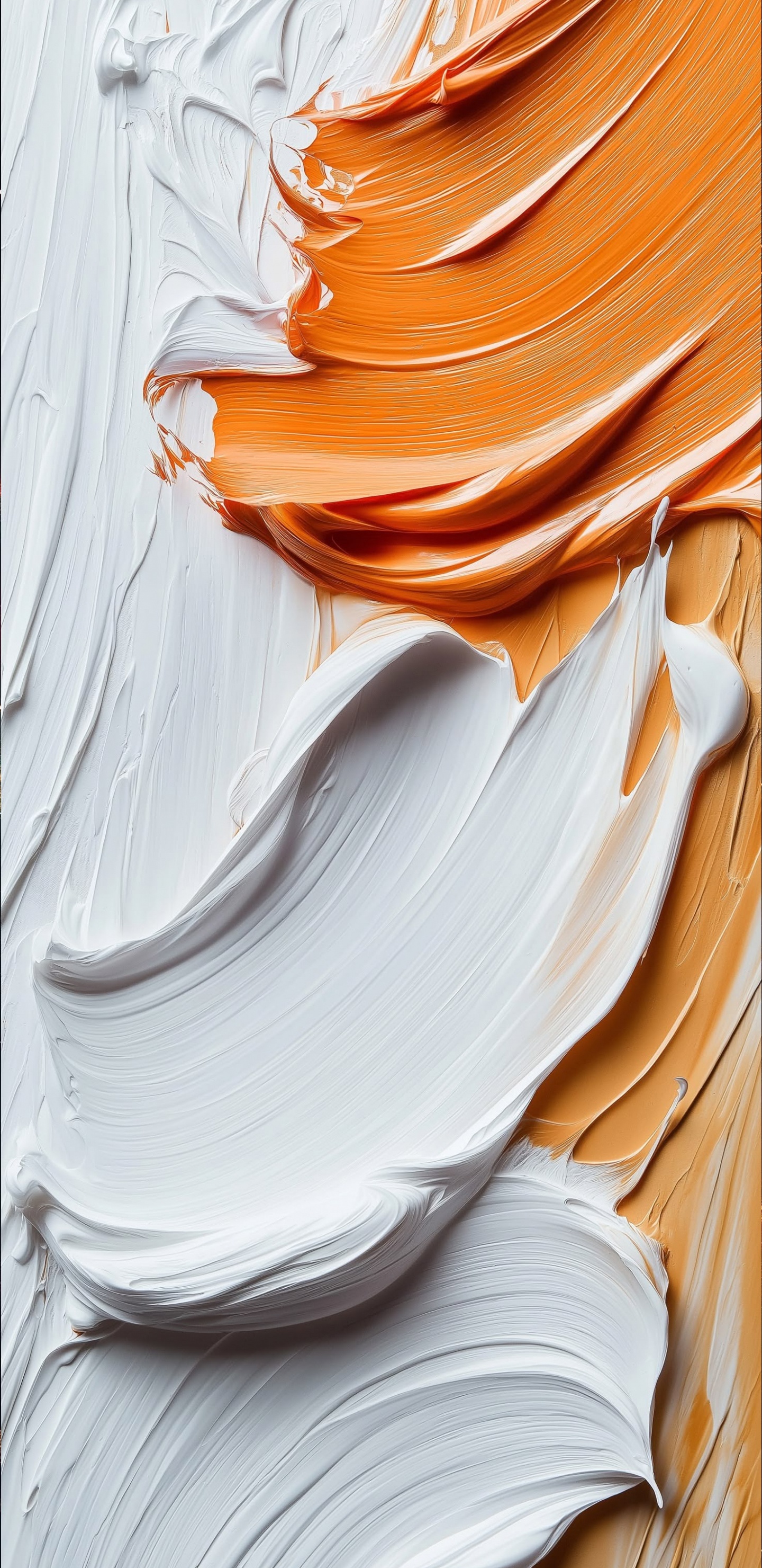 Обои древесина, мороженое, масляный крем, 2025, Оранжевый цвет в разрешении 1440x2960