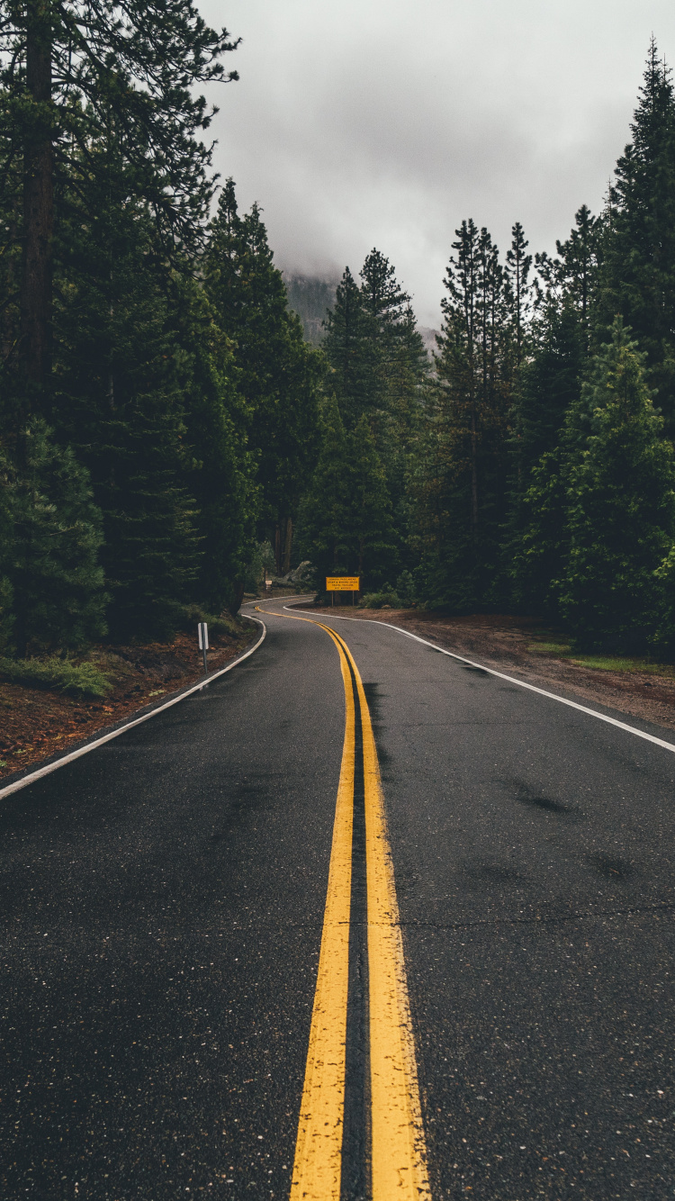 Обои Apple МасВоок Pro, macbook, макбук Эйр, дорога, магистраль в разрешении 750x1334