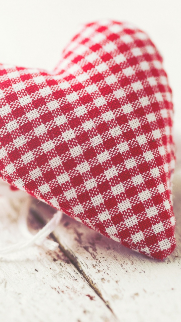 Обои сердце, красный цвет, плюш, Плюша кон-форма, плюшевый мишка в разрешении 720x1280