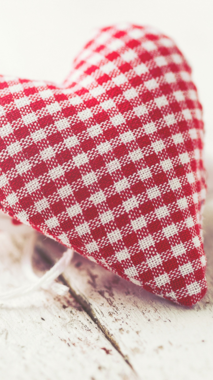 Обои сердце, красный цвет, плюш, Плюша кон-форма, плюшевый мишка в разрешении 750x1334