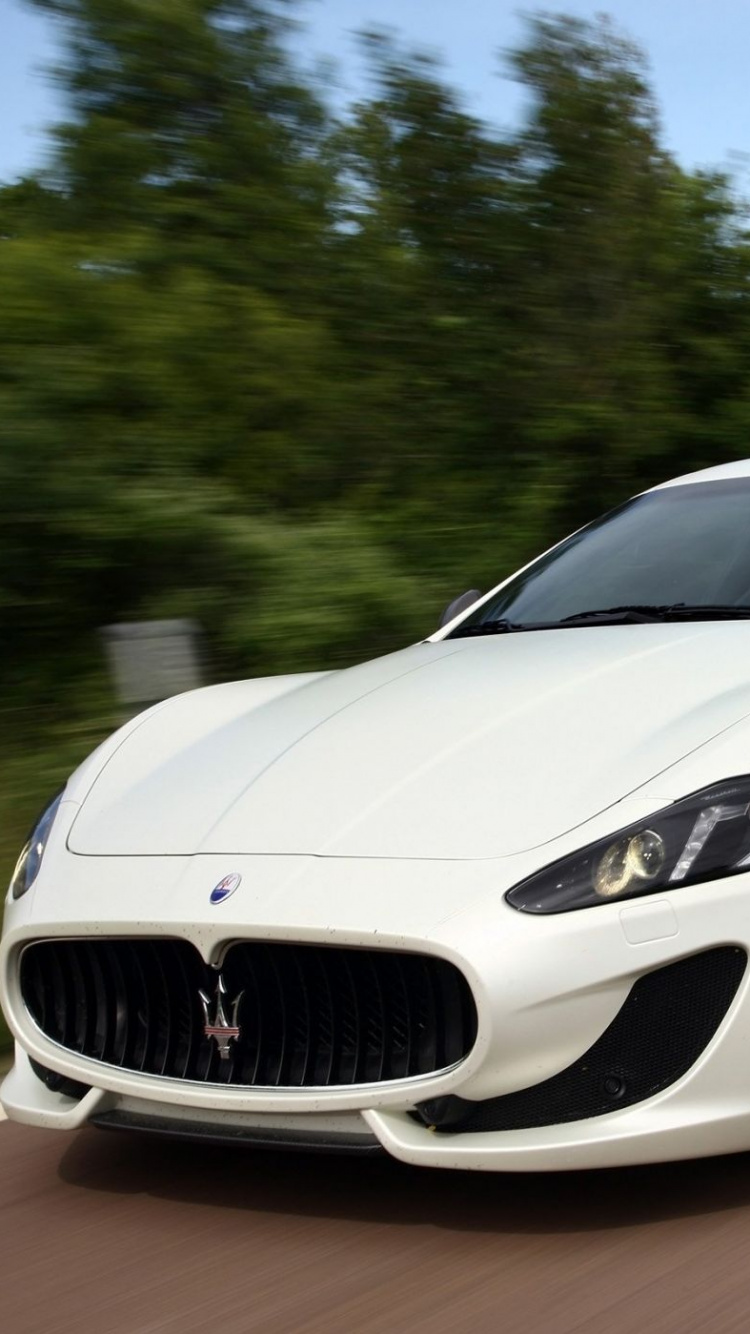 Обои maserati granturismo, Мазерати, авто, спорткар, суперкар в разрешении 750x1334