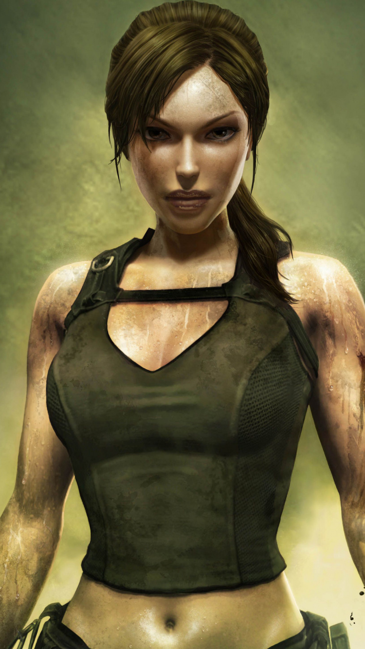 Обои лары крофт, рейдовик, Тени гробниц, рейдовика усыпальницы, tomb raider anniversary в разрешении 750x1334