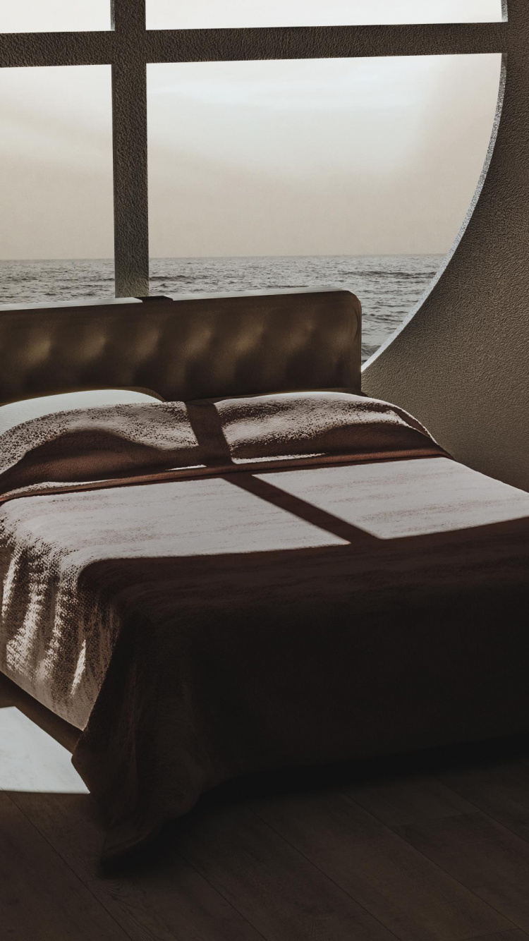 Обои дизайн интерьера, архитектура, дизайн, цифровое искусство, арт в разрешении 750x1334