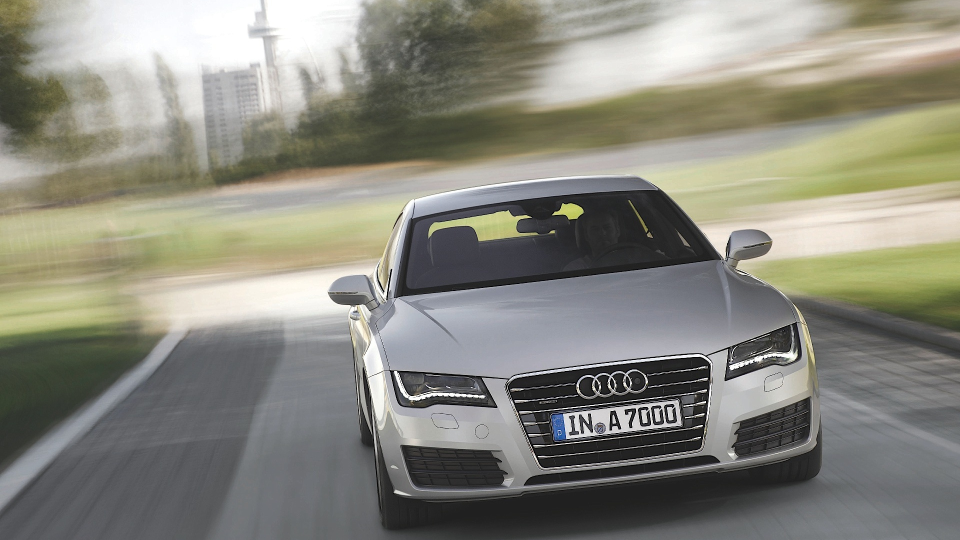 Обои Ауди А7 Спортбэк, 2012 Ауди А7, audi, авто, представительский автомобиль в разрешении 1920x1080