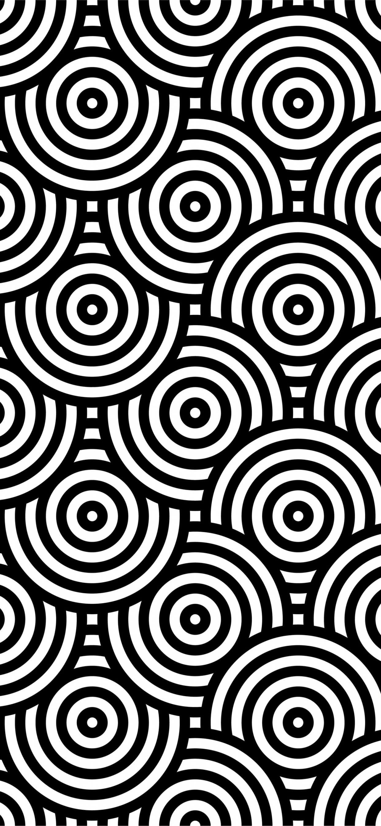 Обои африканская женщина силуэт вектор, векторная графика, графика, черный и белый, картинка в разрешении 1242x2688