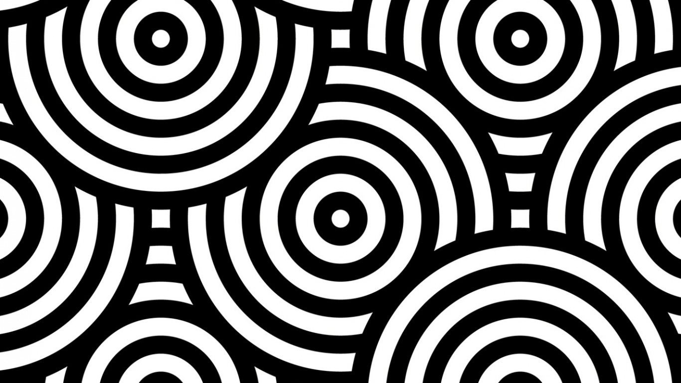 Обои африканская женщина силуэт вектор, векторная графика, графика, черный и белый, картинка в разрешении 1366x768