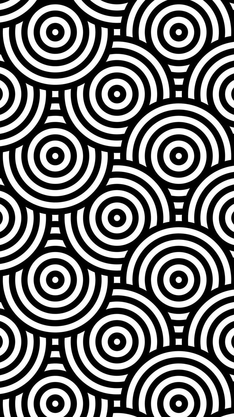 Обои африканская женщина силуэт вектор, векторная графика, графика, черный и белый, картинка в разрешении 750x1334