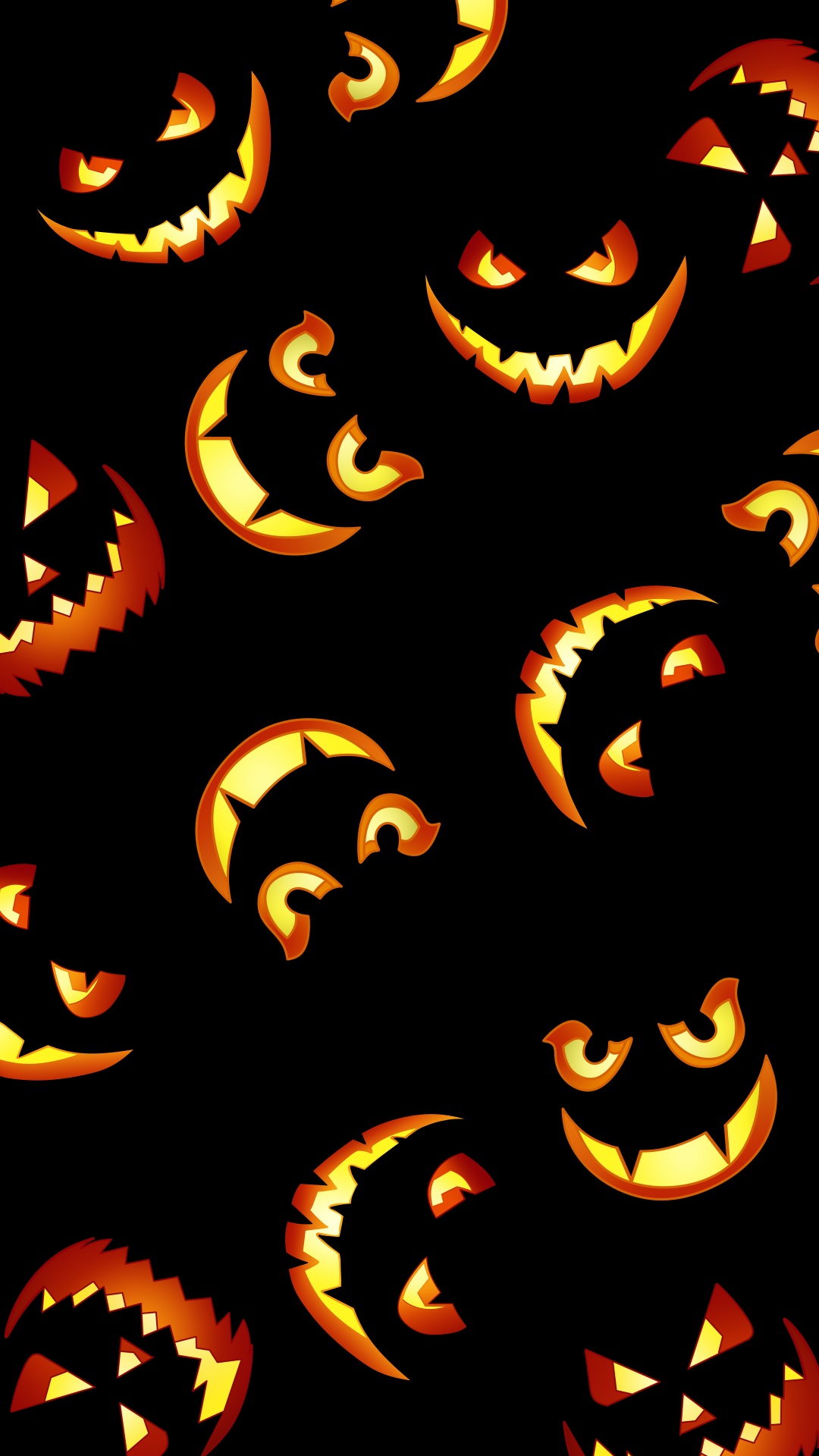 Обои свет, черный, Оранжевый цвет, Янтарь, калебас в разрешении 1080x1920