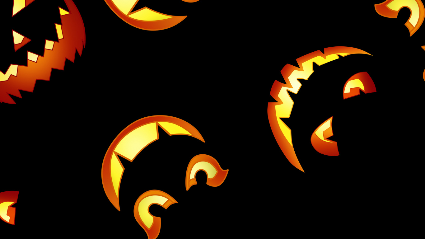 Обои свет, черный, Оранжевый цвет, Янтарь, калебас в разрешении 1366x768