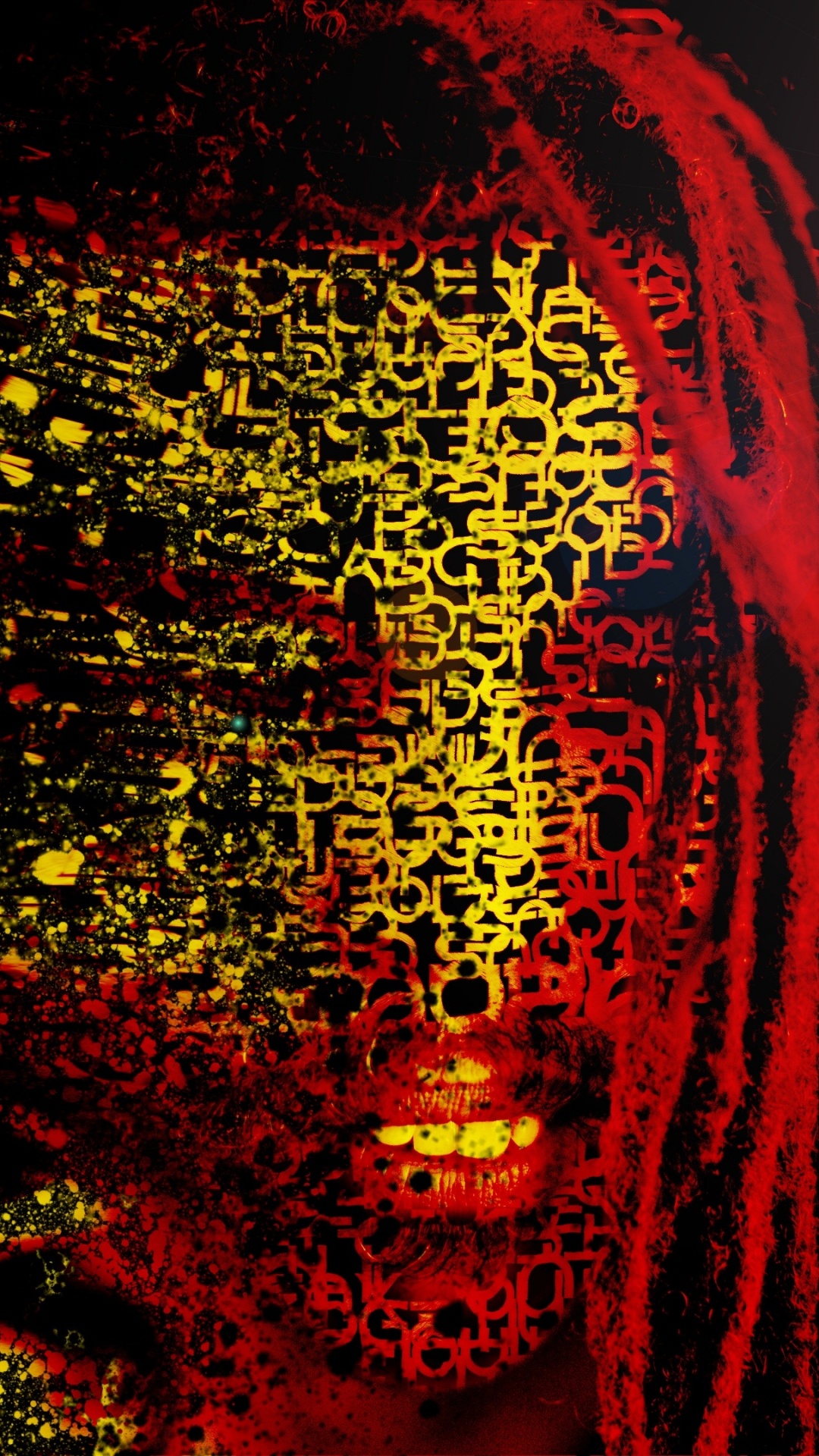 Обои фрактальное искусство, графика, арт, космос, психоделическое искусство в разрешении 1080x1920