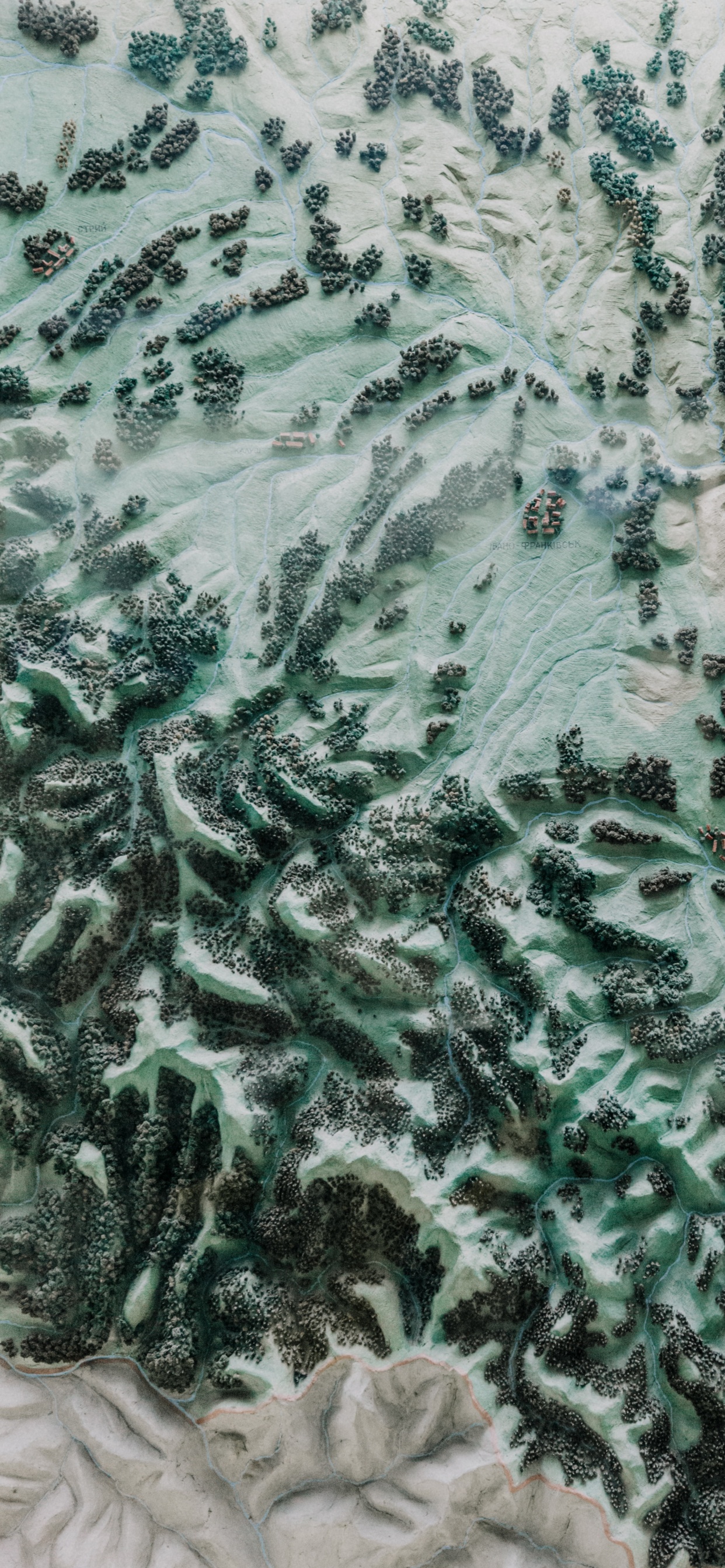 Обои зеленый, военный камуфляж, узор, дерево, ткань в разрешении 1242x2688