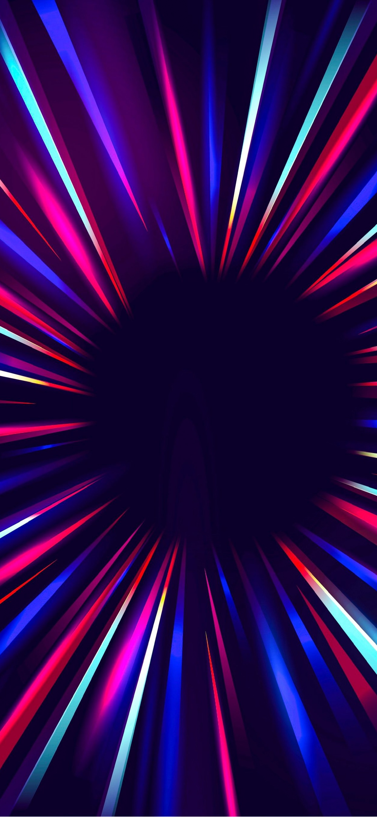 Обои свет, Нокиа 8, андроид, Фиолетовый, красочность в разрешении 1242x2688