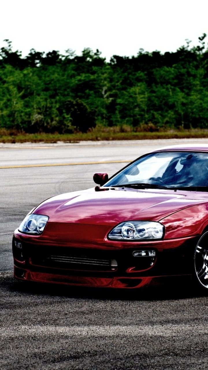 Обои спорткар, авто, toyota, тюнинг автомобилей, седан в разрешении 720x1280