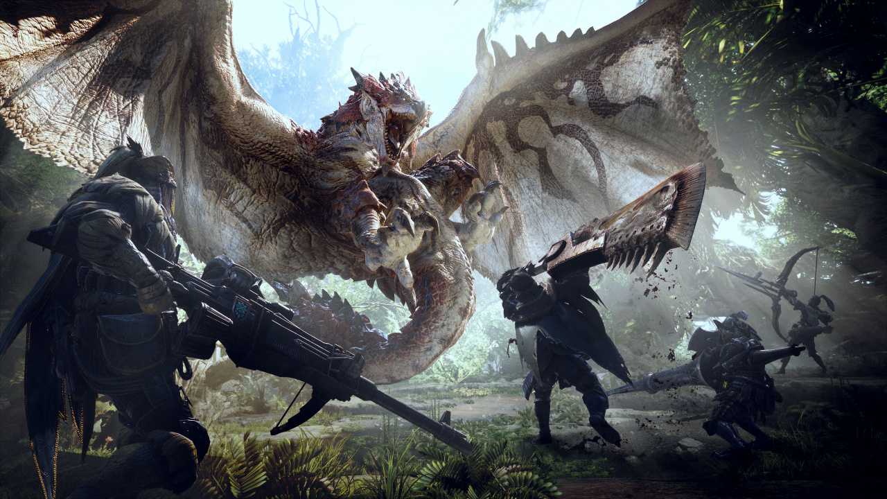 Обои дракон, приключенческая игра, компьютерная игра, мифология, иллюстрация в разрешении 1280x720
