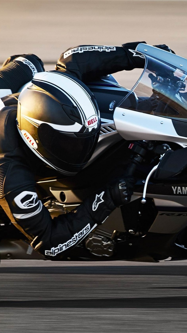 Обои мотоцикл, Ямаха мотор Компани, корпорация Yamaha, авто, супербайк в разрешении 720x1280