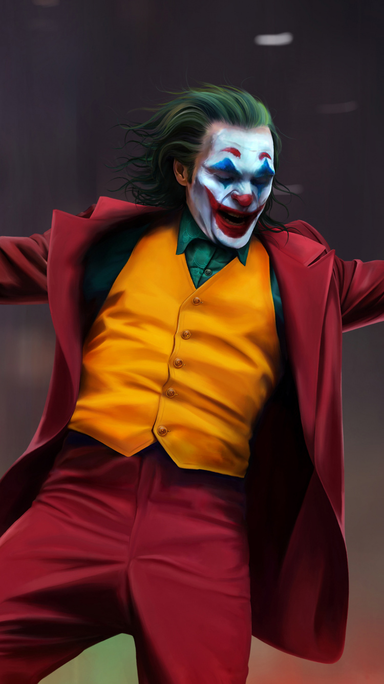 Обои Джокер, развлечение, Представление, театральное искусство, перформанс в разрешении 750x1334