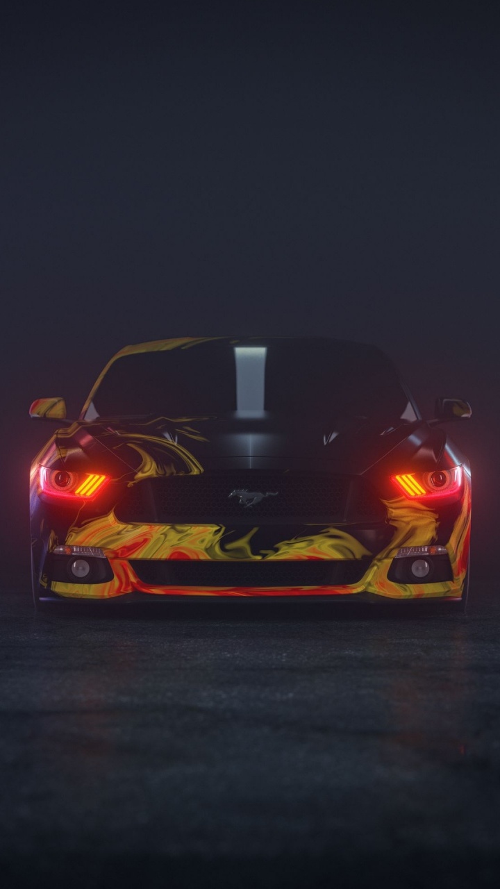 Обои Форд Мустанг, ford, легковые автомобили, компания Ford, спорткар в разрешении 720x1280