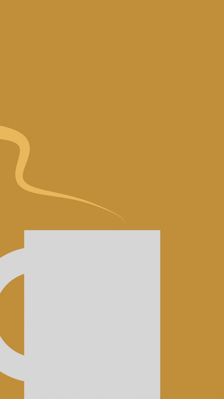 Обои желтый, текст, линия, шрифт, линии в разрешении 750x1334