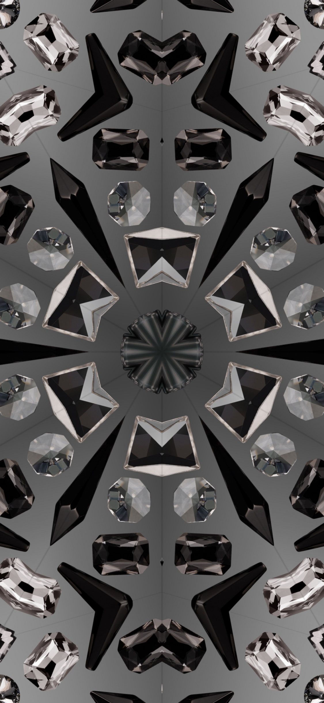 Обои яблоко, ios, калейдоскоп, apple, iOS 17 в разрешении 1125x2436