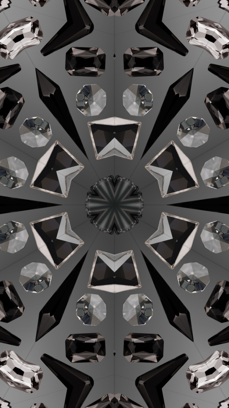 Обои яблоко, ios, калейдоскоп, apple, iOS 17 в разрешении 750x1334