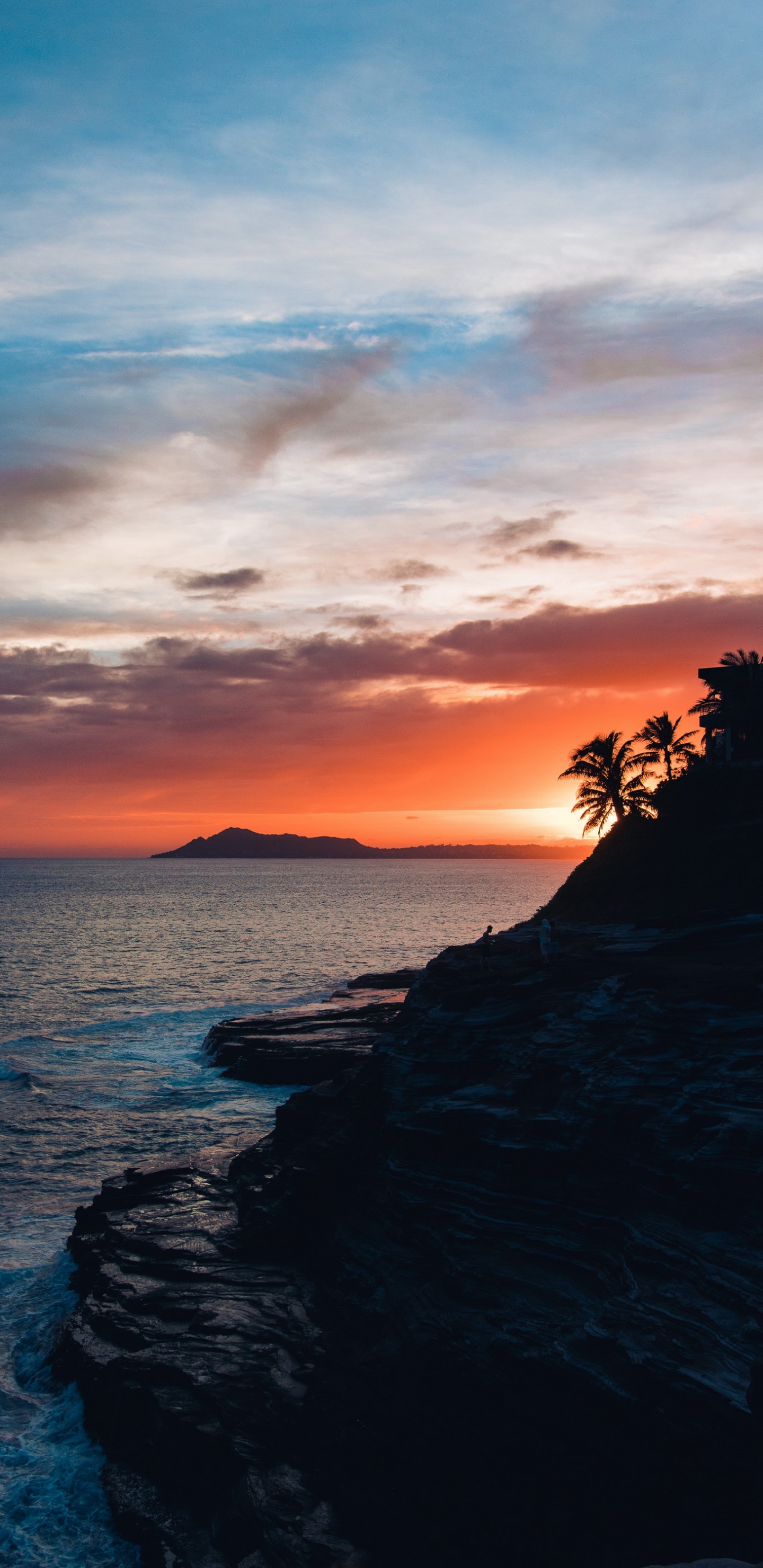 Обои плюющаяся пещера, ремикс, земля, soundcloud, закат в разрешении 1440x2960