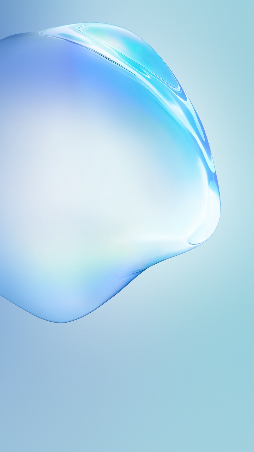 Обои примечание 10 акции, смартфон, андроид, андроид 10, вода в разрешении 1080x1920