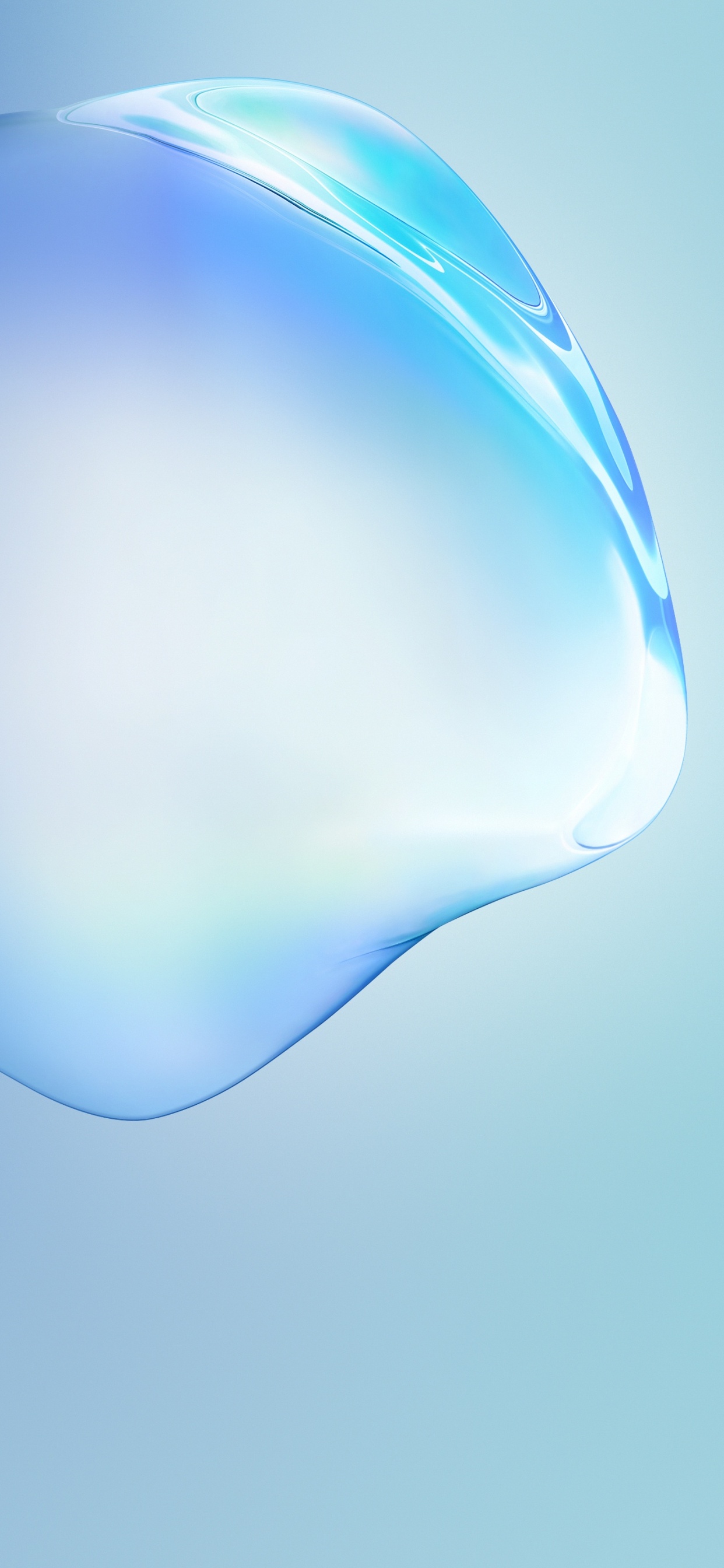 Обои примечание 10 акции, смартфон, андроид, андроид 10, вода в разрешении 1242x2688