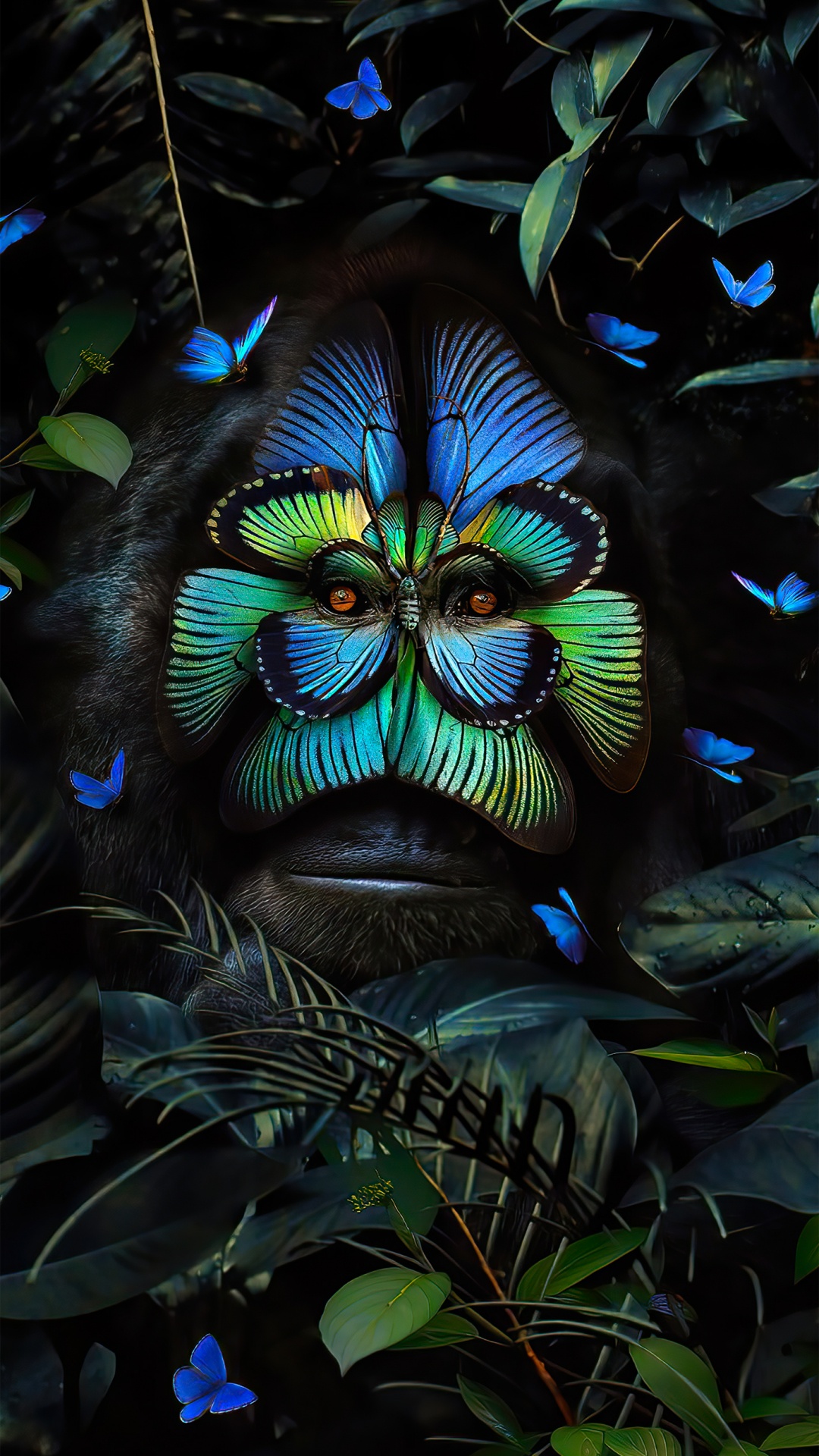 Обои художественная краска, иканвас, арт, холст, графический дизайн в разрешении 1080x1920