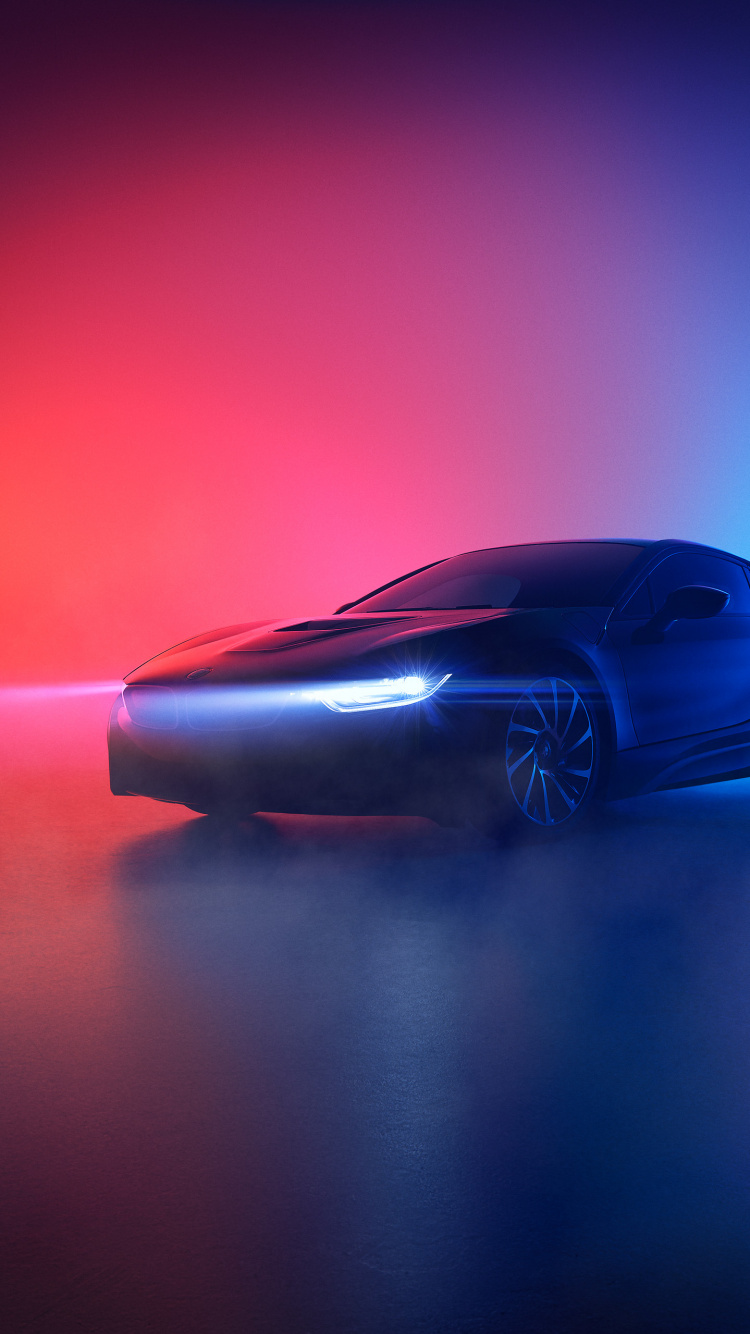 Обои 2019 BMW i8, спорткар, bmw, авто, компактный автомобиль в разрешении 750x1334