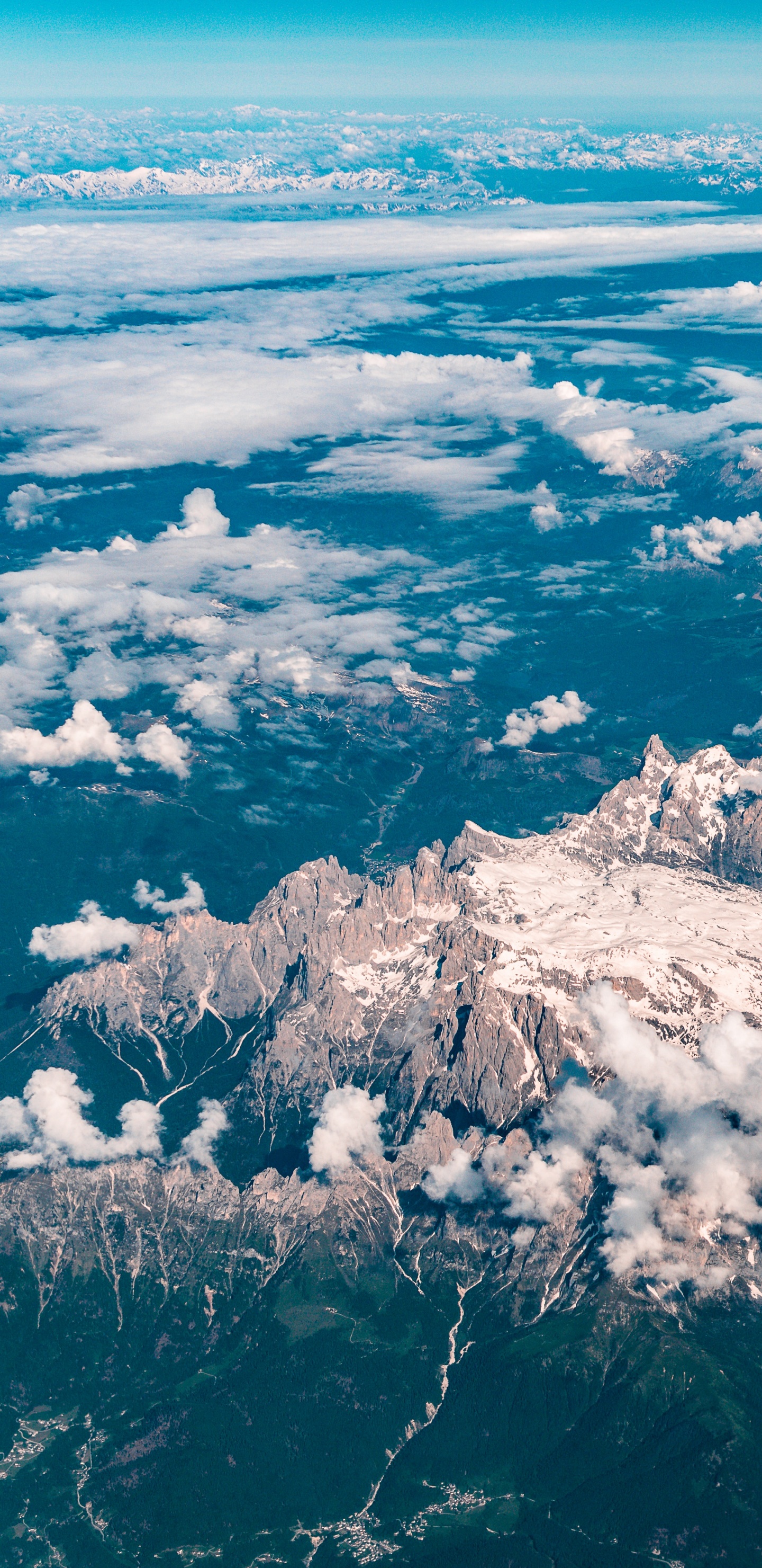 Обои полярные льды, земля, полярные регионы земли, море, океан в разрешении 1440x2960