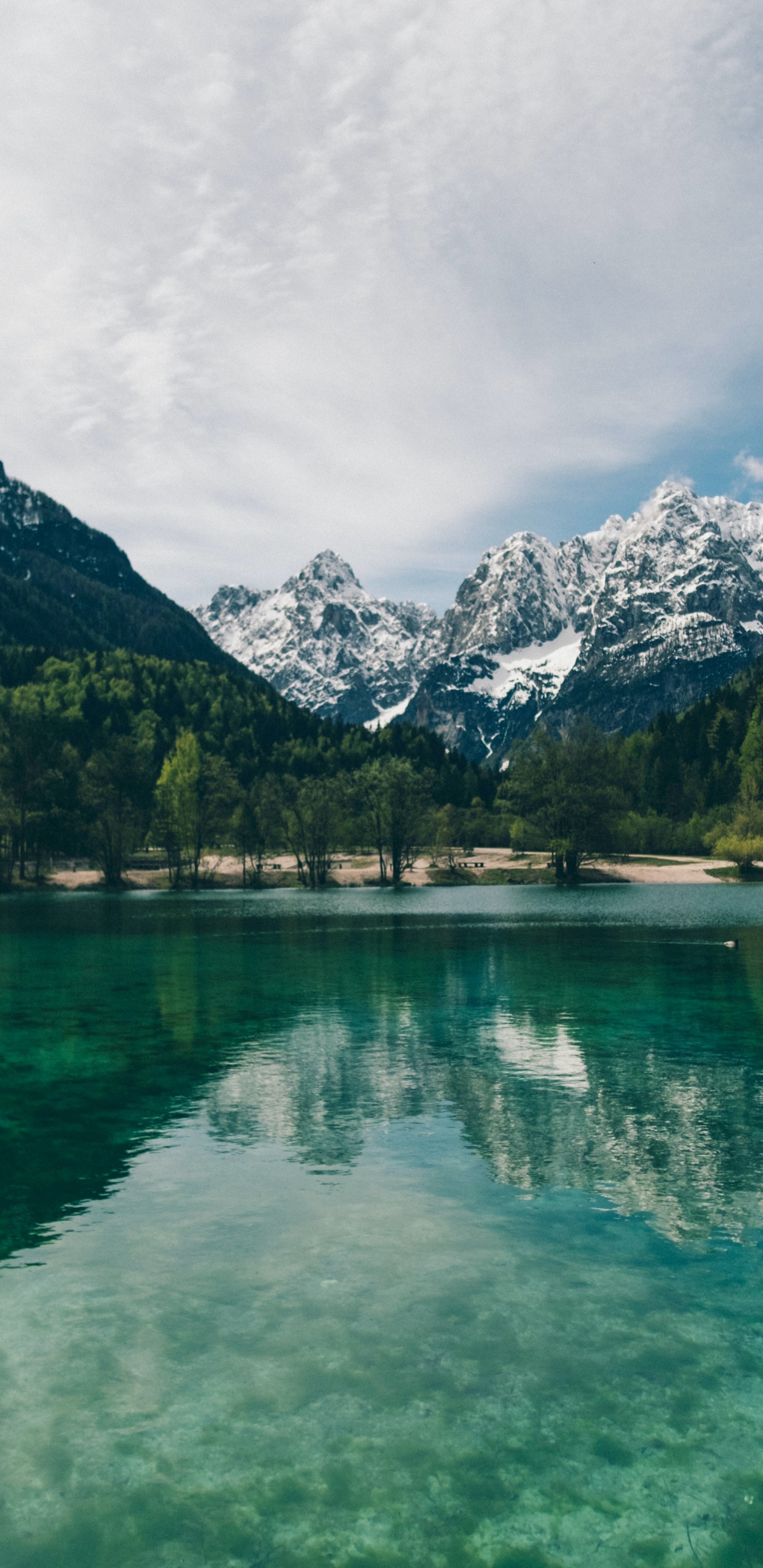 Обои Национальный Парк Триглав, Швейцарский Национальный Парк, моренное озеро, национальный парк, природа в разрешении 1440x2960