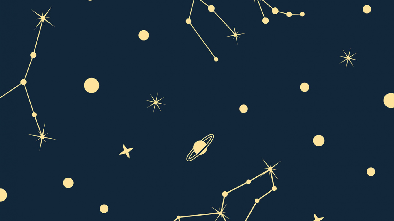 Обои звезда, дизайн, узор, астрономический объект, электрик в разрешении 1366x768