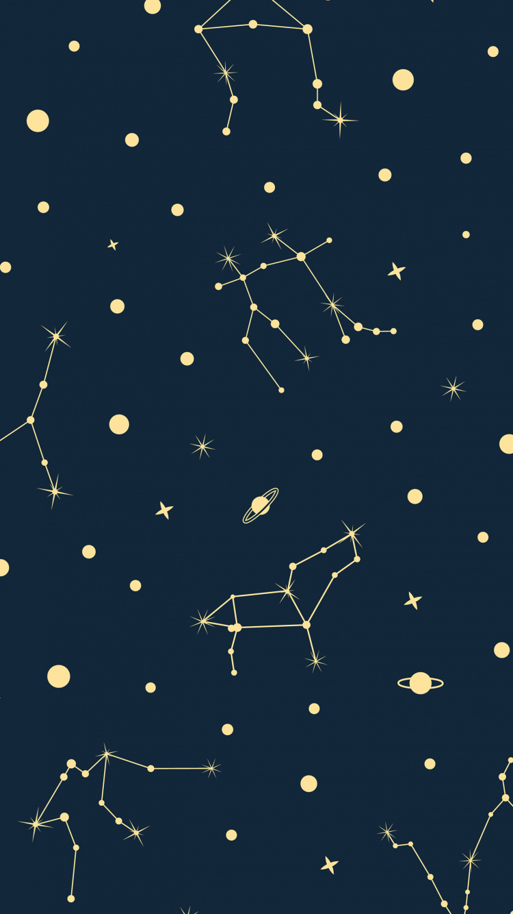 Обои звезда, дизайн, узор, астрономический объект, электрик в разрешении 750x1334